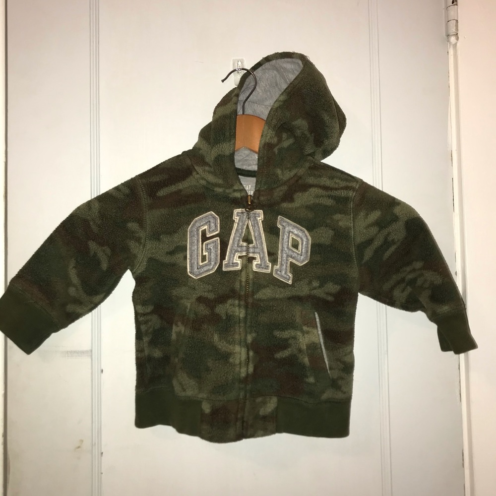 BabyGap Camo Boys Jacket 12-18 M